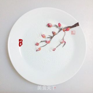 二十四节气餐盘画——小寒的做法