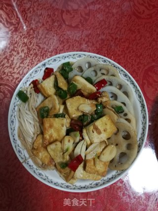 素炒三白的做法