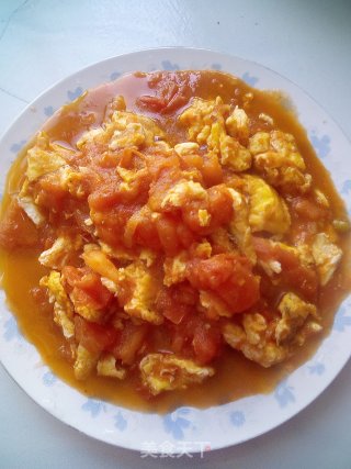 西红柿炒鸡蛋的做法