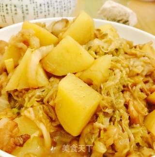 土豆炖酸菜的做法