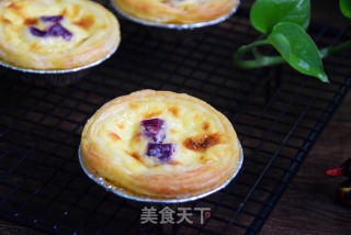 紫薯蛋挞的做法