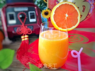 血橙苹果汁的做法