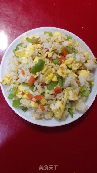 蛋炒饭的做法