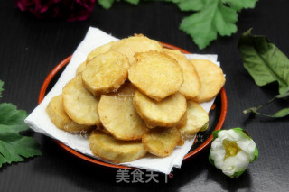 酥脆零食，五香炸薯片的做法