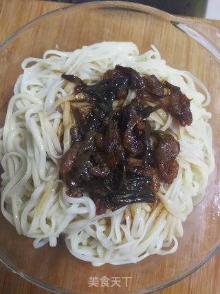 葱油拌面的做法