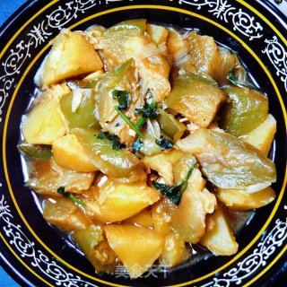 土豆炖茄子的做法