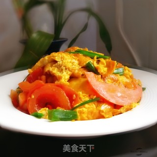 番茄炒鸡蛋的做法