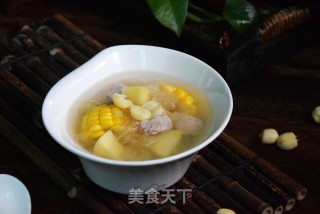 玉米苹果猪腱子汤的做法
