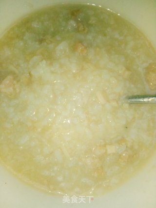 香菇瘦肉粥的做法