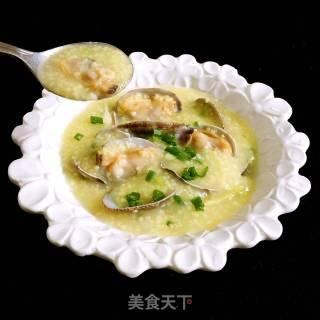 小米花蛤粥的做法