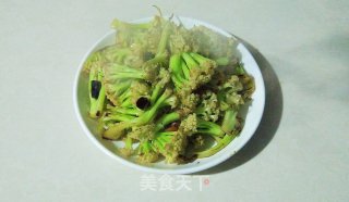炝炒花椰菜的做法