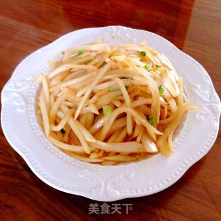 清炒萝卜丝的做法