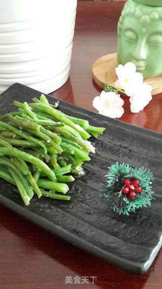 蒜蓉豆角的做法