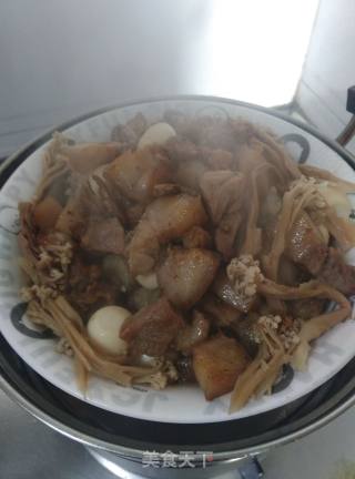 干花菜蒸肉的做法