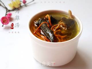 虫草花鸡汤的做法