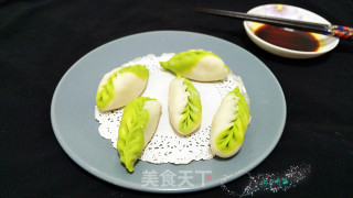 翡翠饺子的做法