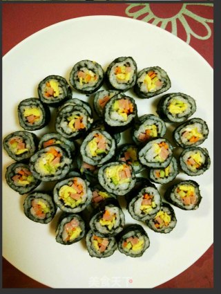 紫菜包饭的做法