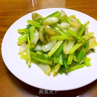 香芹百合的做法