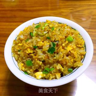 蚝油葱花蛋炒饭