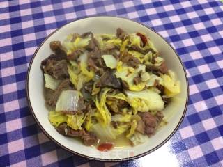 大白菜牛肉的做法