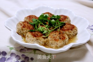 肉末豆腐圆子的做法