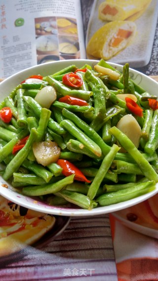 蒜香豆角的做法
