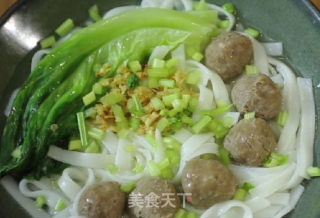潮音潮人：牛筋丸汤粉的做法