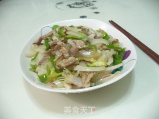 洋葱肉丝的做法