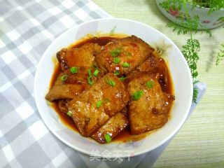 茄汁豆腐的做法