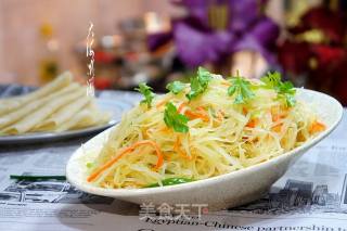 炝拌土豆丝的做法