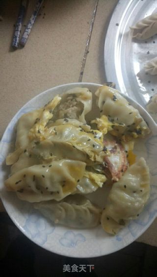失败的蛋煎饺的做法