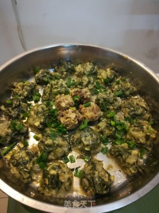牛皮菜丸子的做法