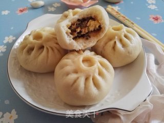 南瓜鸡蛋包子的做法