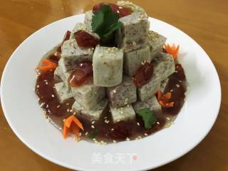 腊肠滒烧芋头的做法
