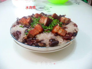 香甜扣肉糯米饭的做法