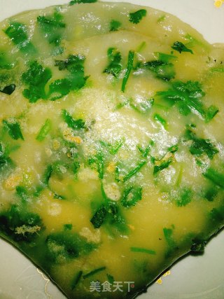 香菜饼的做法