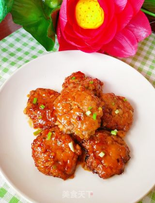 糖醋藕饼的做法