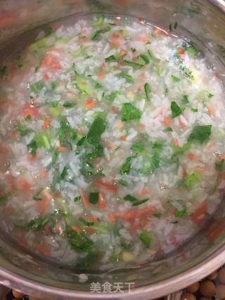 蔬菜粥的做法
