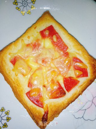 吐司焗火腿的做法