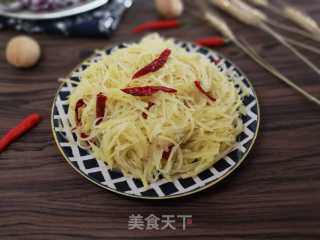 酸辣土豆丝的做法