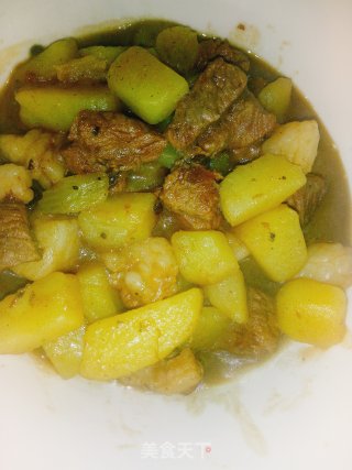 羊肉烧土豆的做法
