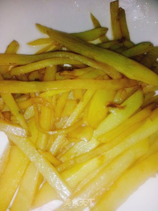 醋溜土豆丝的做法