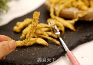 椒盐杏鲍菇的做法