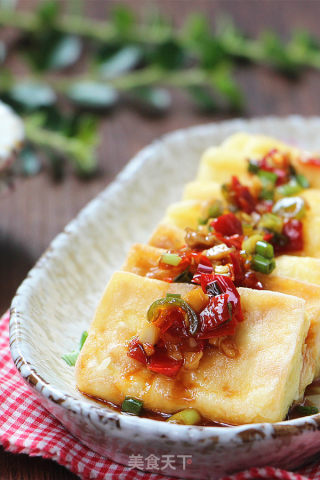 脆皮蘸水豆腐的做法