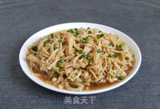 蚝油金针菇的做法