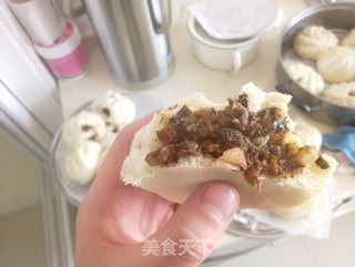 梅干菜猪肉包的做法