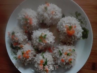 蒜香糯米肉丸的做法