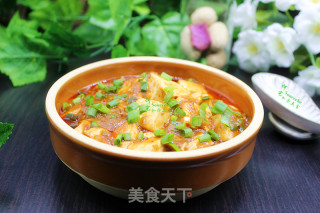 香菇酱麻辣豆腐的做法