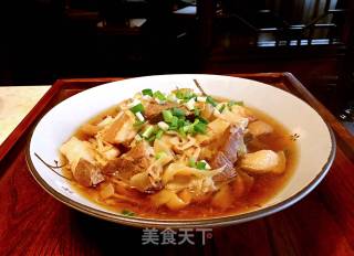 脆笋炖肉的做法