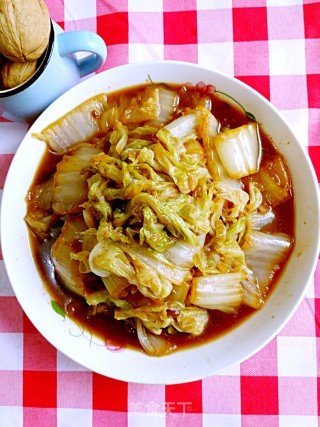 黄豆酱炒白菜的做法